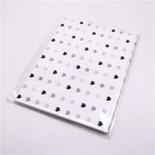 10pcs Gold Tissue Paper DIY Gift Wrapping Paper  Handmade Craft  Leopard Star Pattern  Floral Packaging Material Arts Supplies