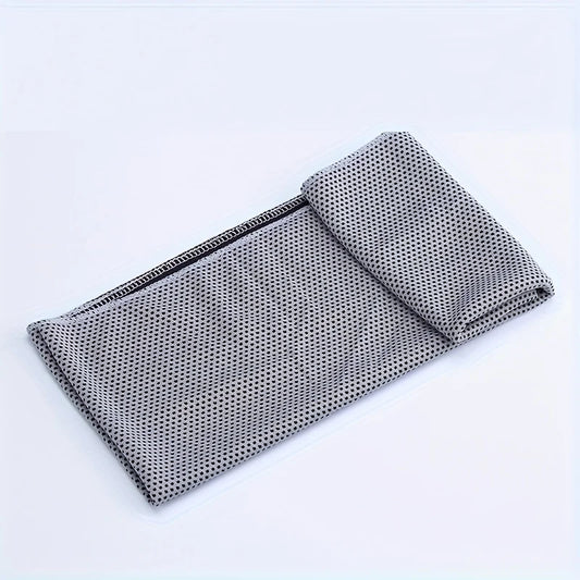 Summer cooling ice silk towel,breathable and soft,suitable for activities such as yoga,golf,gym, camping,running,exercise,etc