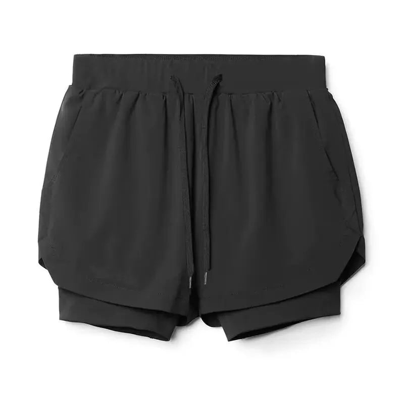 New Summer Men's Sports Shorts Quick Dry Breathable Beach Jogging Single Layer Breathable Shorts Training Basketball Apparel Gym