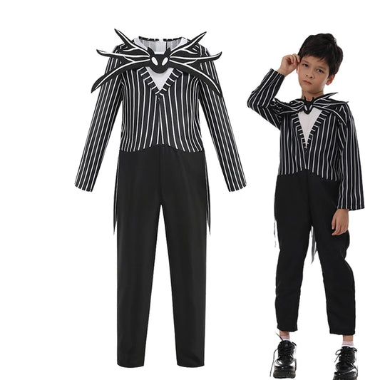 2026 Girls Horro Before Christmas Sally Halloween Cosplay Dress Party Kids Costume Boys Jack Gothic Clothes