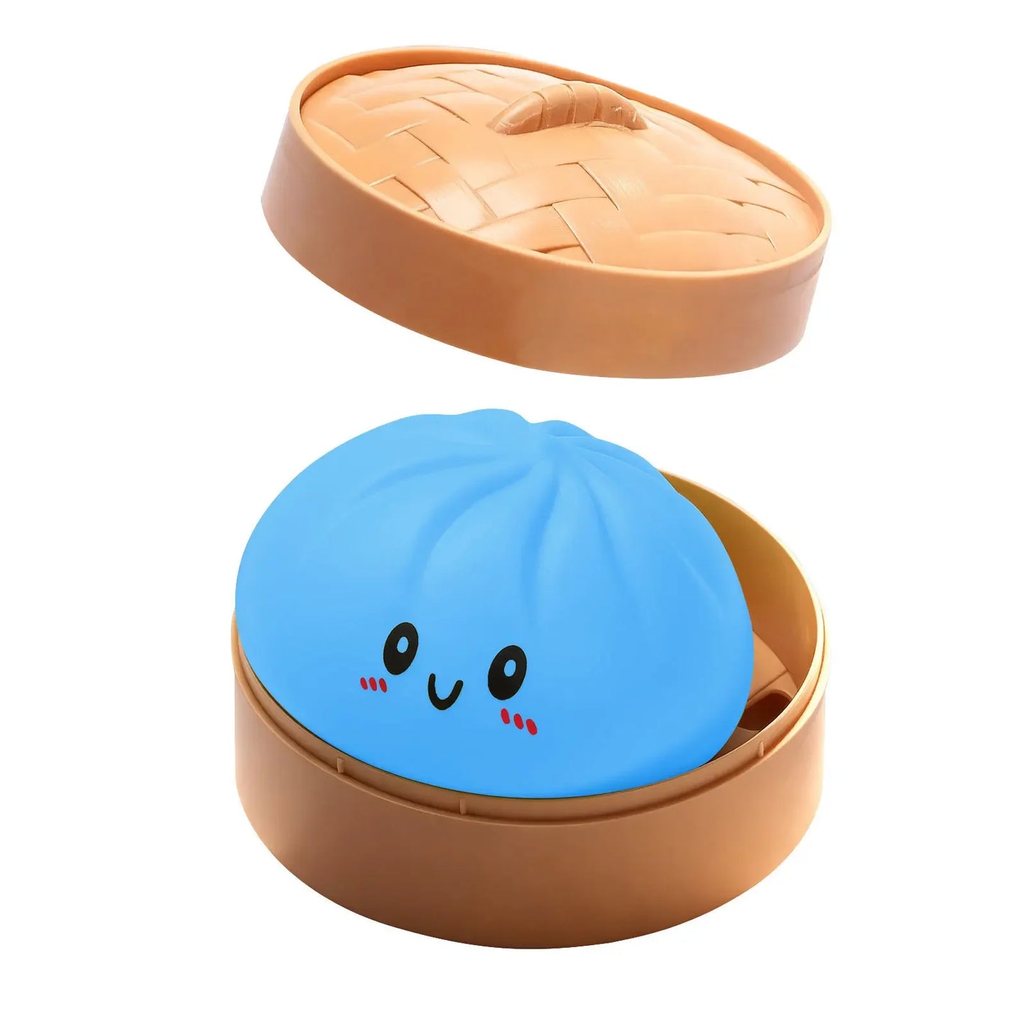 New Glitter Dumpling Glitter Dumpling Squishy with Box Dumplings Sensory Squeeze Toy for Stress Relief