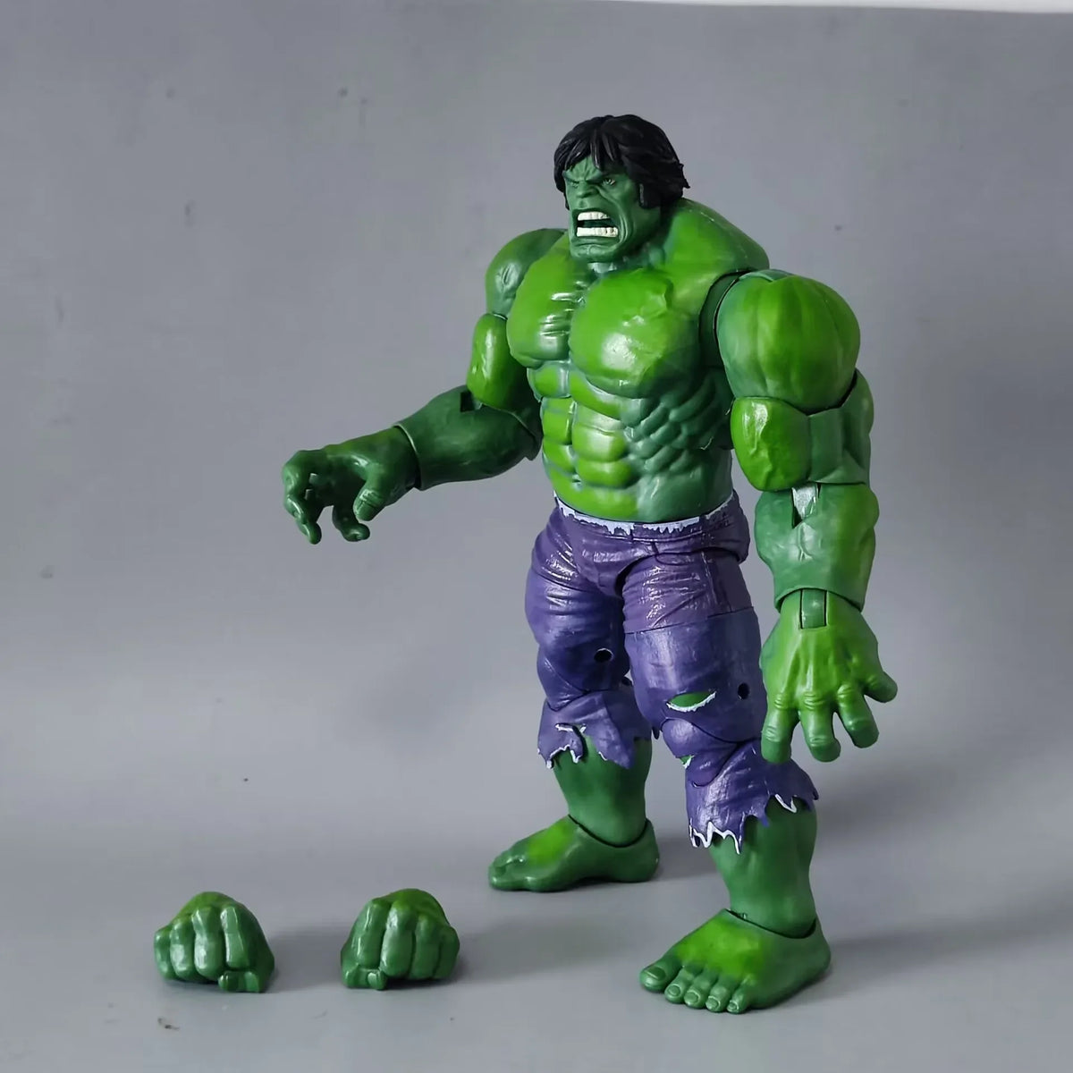 Marvel Legends 20th Anniversary Series 1 Inredible Hulk Incomplete Accessory 8" Loose Action Figure