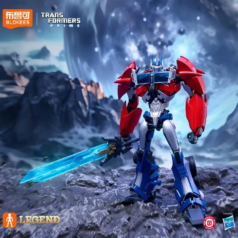 BLOKEES Transformers Legendary Edition Optimus Prime Tarn Action Figure  IDW Transformation Comic Collectible Model Toys Gift