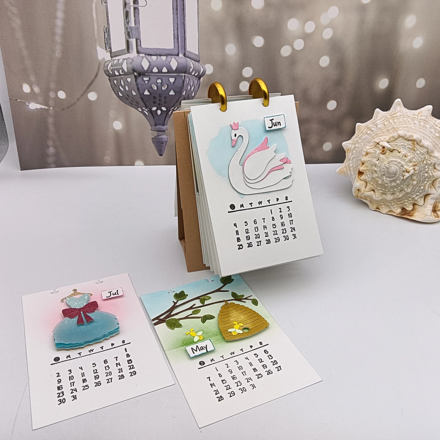 Alinacutle CLEAR STAMPS Calendar Journal Deco Scrapbooking Card Album Paper Craft Rubber Transparent Silicon Clear Stamp