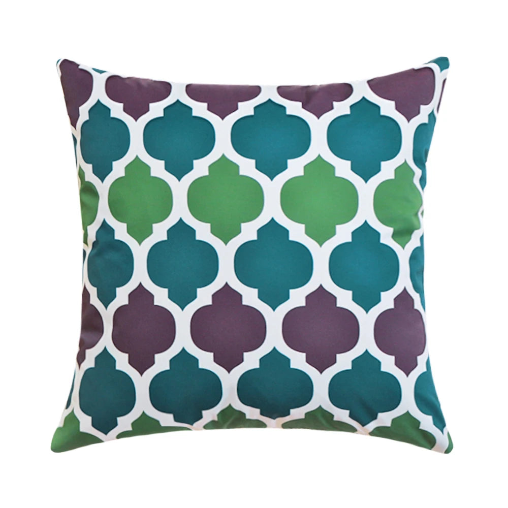 50x70cm Twill Waterproof Colorful Print Outdoor Pillowcase Summer Cool Cushion Cover For Patio Sofa Balcony