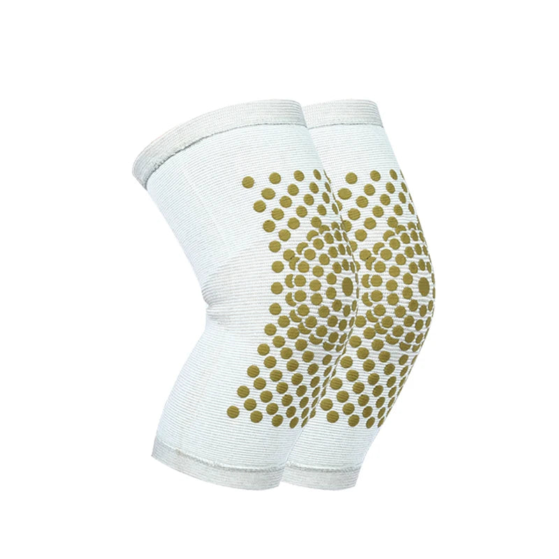 1 Pair New Self Heating Support Knee Pads Knee Brace Warm for Arthritis Joint Pain Relief Injury Recovery Knee Massager