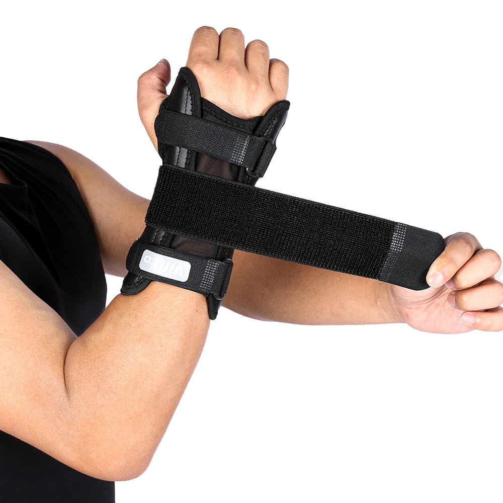 1PCS Adjustable Wrist Brace Night Support for Carpal Tunnel, with Metal Splint, Hand Brace For Pain Relief, Injuries, Sprains