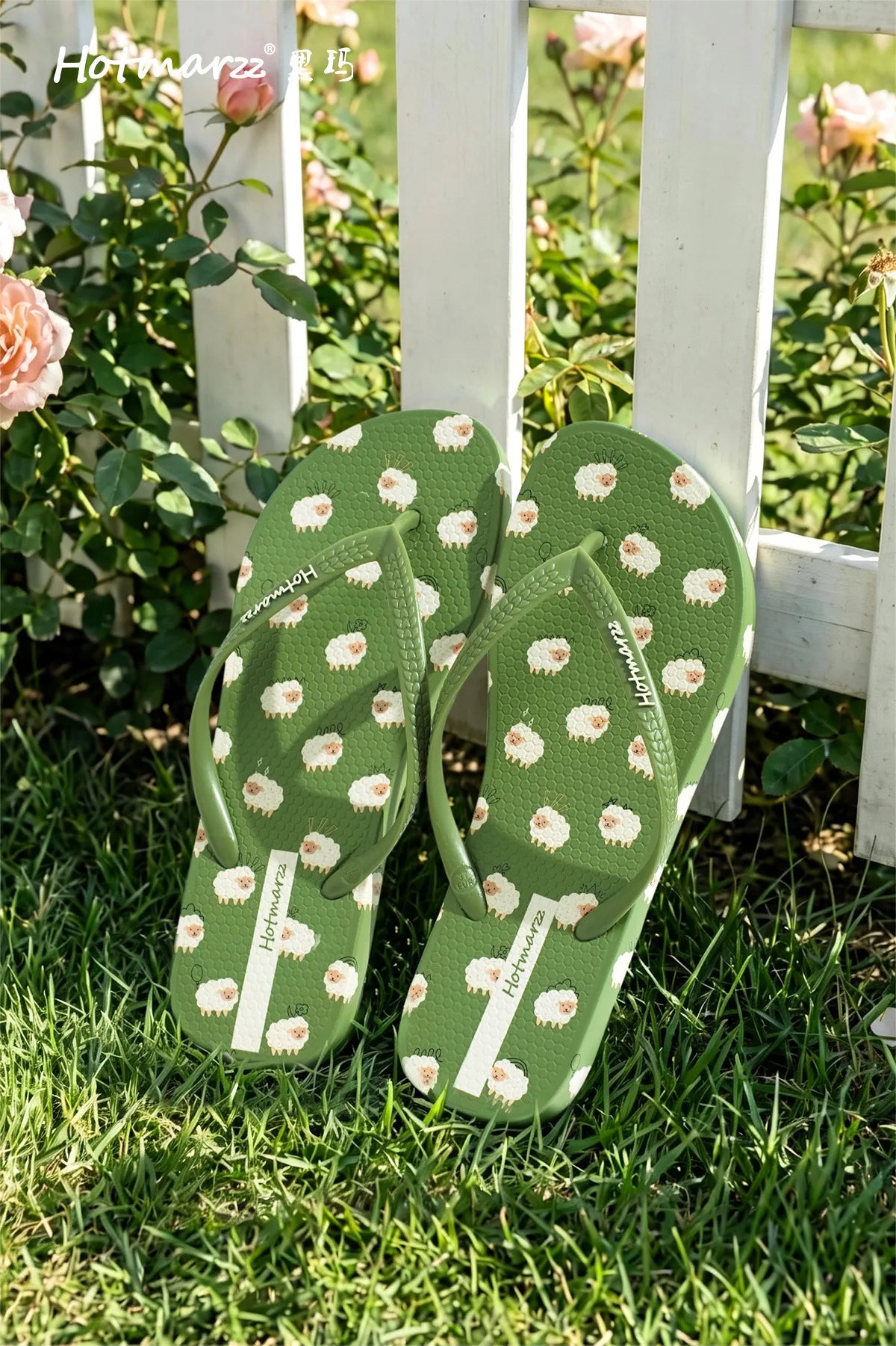 New Adult flip-flops Unisex Anti-slip Casual Beach Slippers Women's Man's Printed Waterproof Wear-resistant Sandals Flip Flops