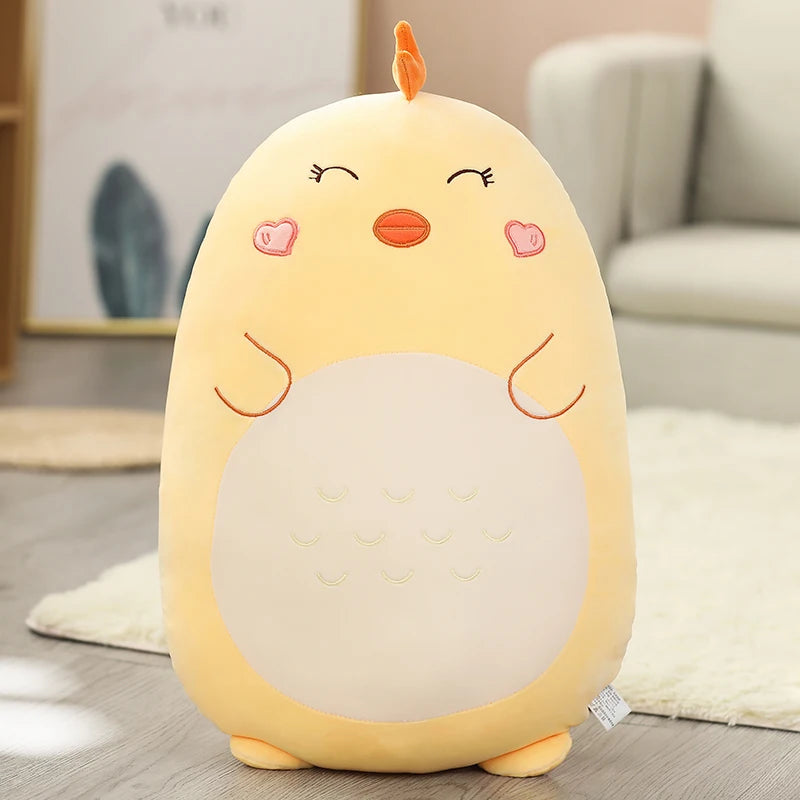 Squishy Toy Kawaii Animal Fat Dinosaur Shiba Inu Dog Pillow Plush Toys Cute Rabbit Dolls Bed Sleeping Cushion