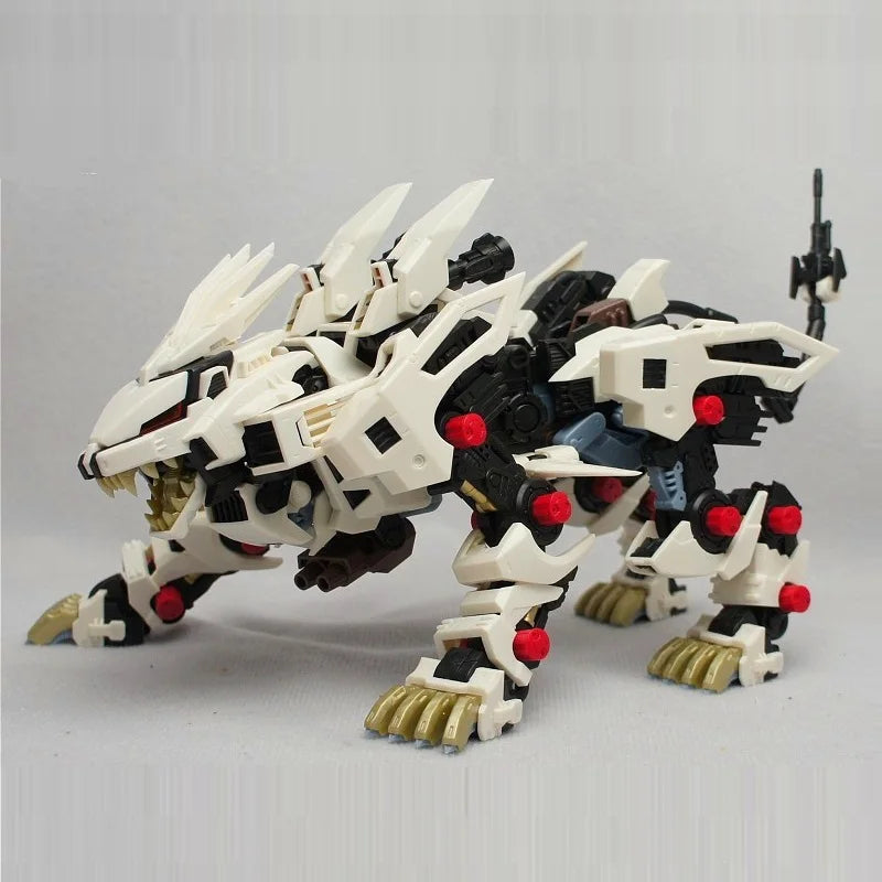 BT Building Blocks ZOIDS RZ-041 White Liger ZERO 1:72 Scale Full Action Plastic Kit Assemble Collection Model Birthday Gifts