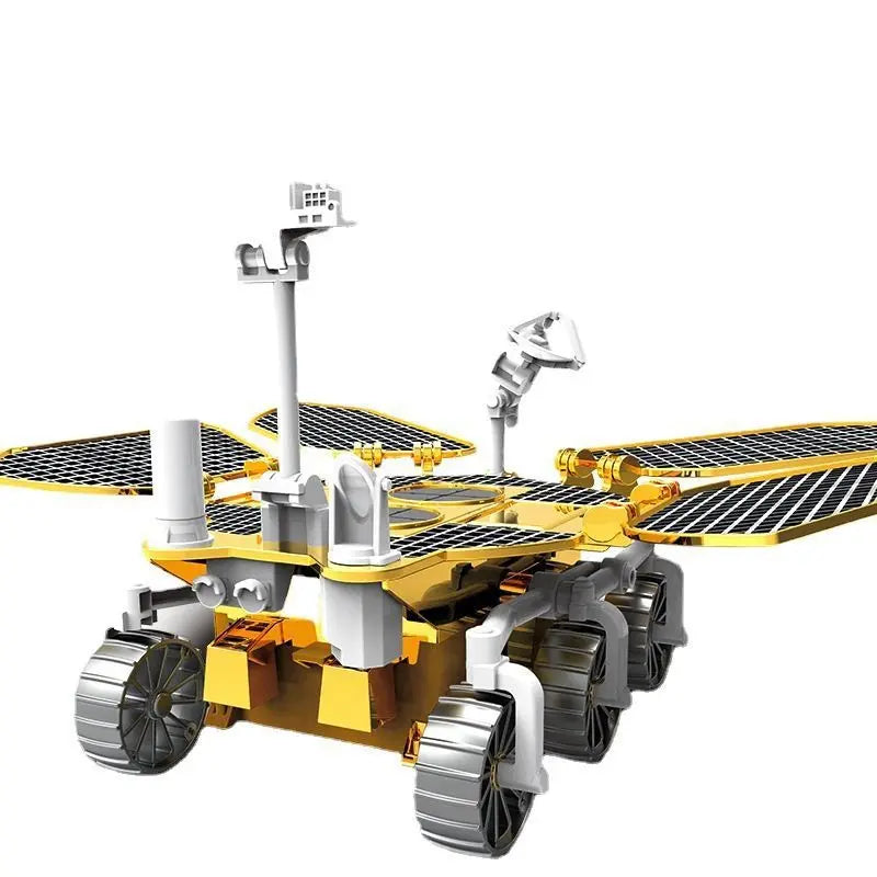 Solar Rover Chinese Space Probe Educational Science Toy Diy Assembly Creation Toy Science Powered Stem Building Sets Gift Yk27