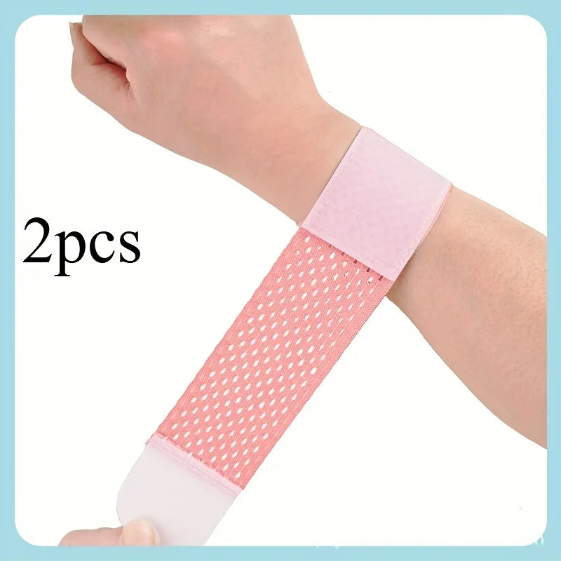 2pcs Wrist Support Straps, Ultra-Thin Compression Support Straps, Soft, High Elasticity, Adjustable Comfort, Suitable for Women