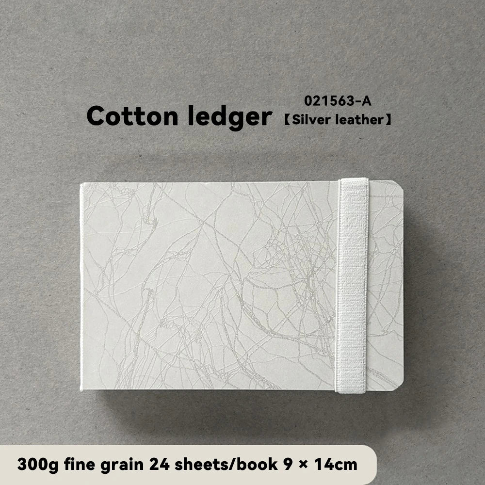 100% Cotton Square Watercolor Sketchbook 300gsm Paper Folded Drawing Pad Organ Sketch Notebook Student Watercolor Journal Book