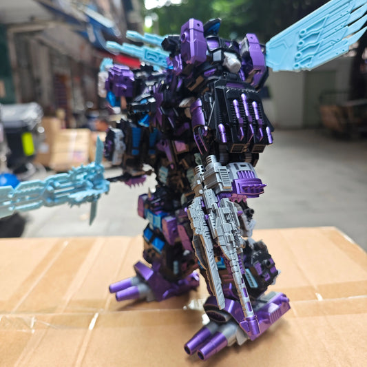 TENGYANG DARK Predacons Combiners Wars KO Transformation 5 IN 1 Predaking G1 36cm Action Figure NO BOX