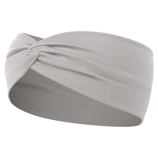 Women Cross Solid Color Hair Bands Girls Fashion Leopard Print Elastic Knitted Headbands Vintage Turban Make Hair Accessories