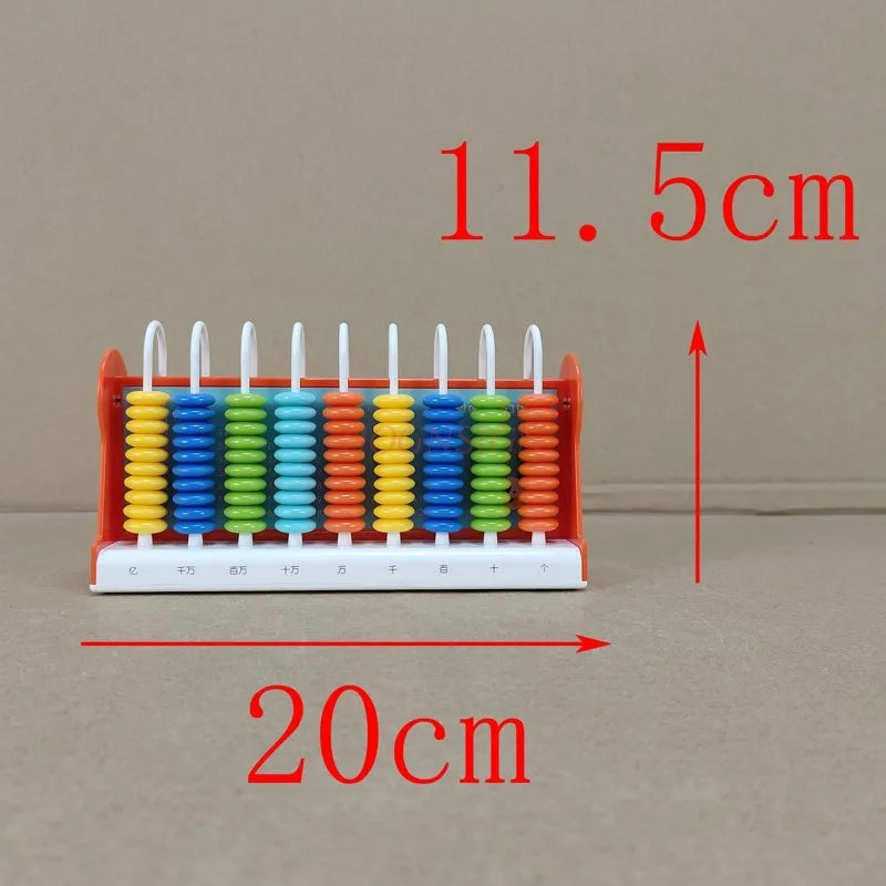 Counter elementary school first grade learning tool box elementary school abacus children arithmetic math teaching aids