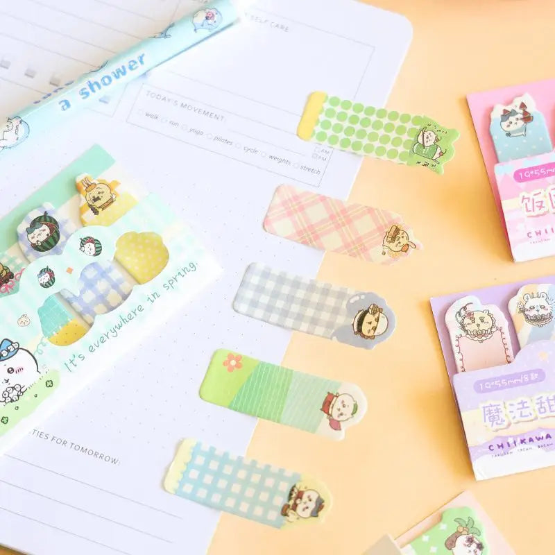 Index Post It Notes Writeable Adhesive Memory Notes Note Cards Stickable Cute in Stock Nagano