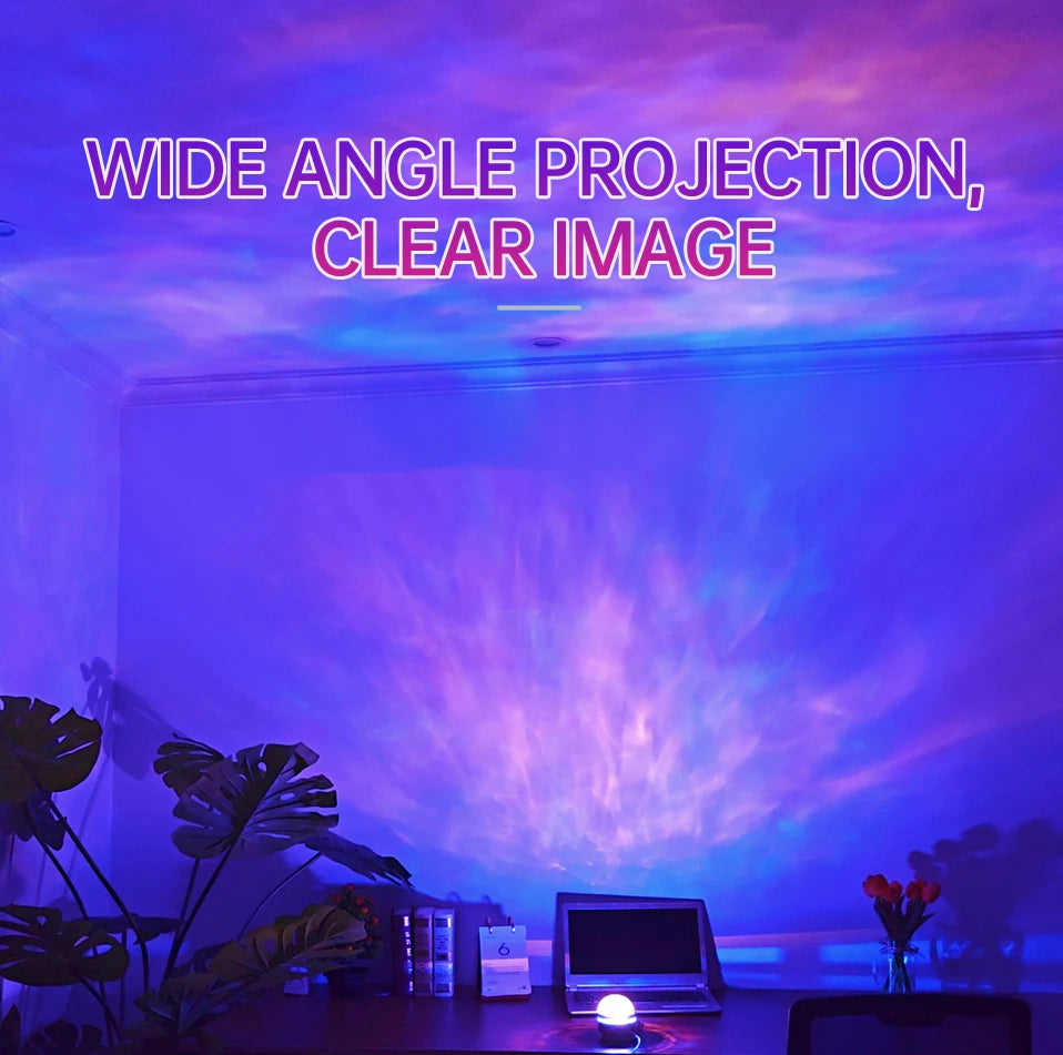 LED Star Galaxy Projector NightLights Starry Sky Projector Christmas Lighting 5V USB Room Bedroom Home Decoration