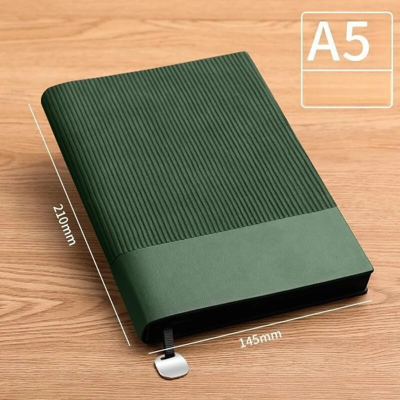 A5 Notebook Personalized Name PU Notepad Fashion Diary Journal School Office Supplies Student Gifts Practical Stationery