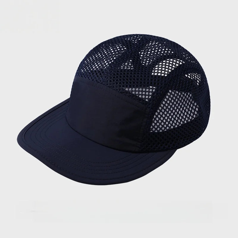 Summer Full Mesh Baseball Cap Quick Dry Breathable Sport Hat Deep 11cm Adjustable Cooling Running Hiking Sun Hats for Men Women