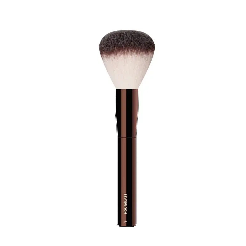 Hourglass Makeup Brush- No.2 Foundation/ Blush Brush Soft and Skin-friendly Fiber Hair Fashion Design Single Face Brush