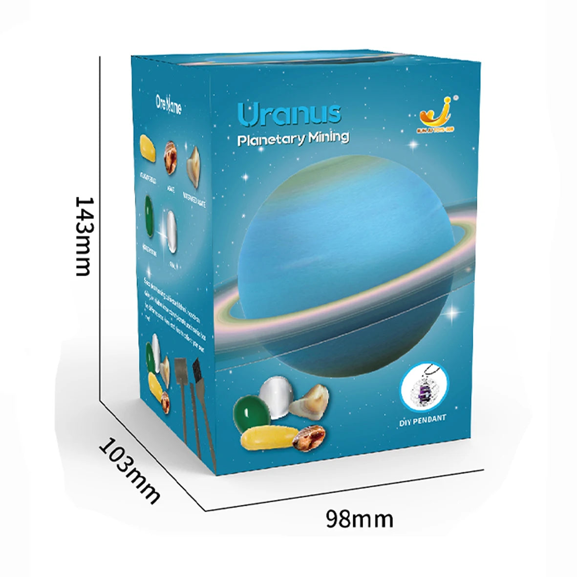 Children Archaeological Digging Toy Treasure Planet Gem Ore Exploration of The Solar System Mining Science Educational Toys