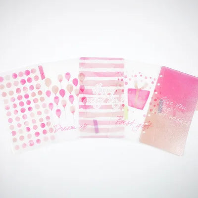 Paper Index Divider A5 A6 Cute 6 Holes For Binder Planner Notebook Stationery Candy Notebook Paper Divider Accessories