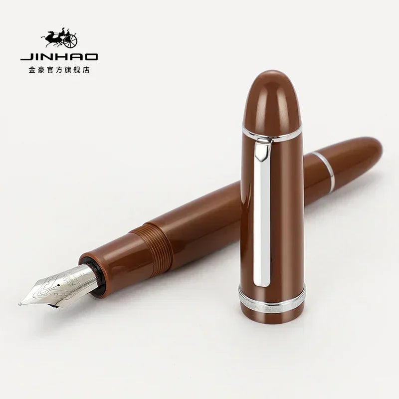 Jinhao X159 Fountain Pen Multicolour Acrylic Luxury Elegant Pens 0.5mm/0.38mm Nib Ink Pens Writing Office Supplies Stationery