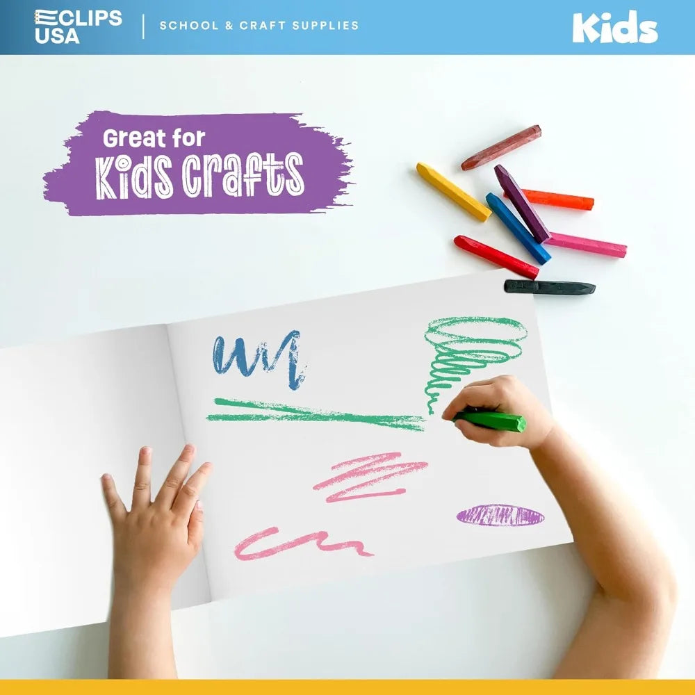Sketch Book for Kids 9x12, 40 Sheets, Durable Drawing Pad for Art & School