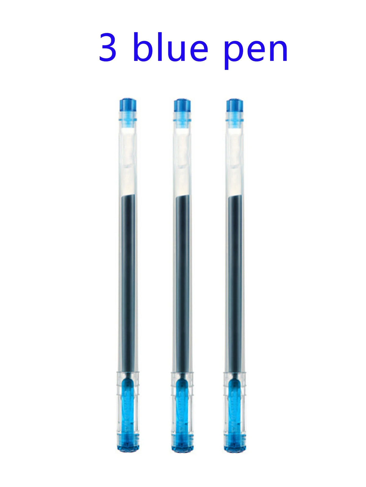 3/10pcs/mix Diamond Tip Gel Pen,0.38mm Large-capacity Black/Blue/Red Ink Exam Signing Writing School Office Supplie Stationery
