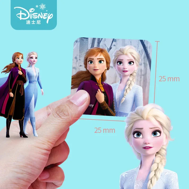 200Pcs/Box Disney Stickers Removable Cartoon Frozen Mickey Sofia Princess DIY Sticker Kids Girl Children Toys Birthday Gifts