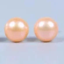 Wholesale Natural Freshwater Pearl Earrings Real S925 Sterling Silver Stud Earrings For Women Jewelry Birthday Gift