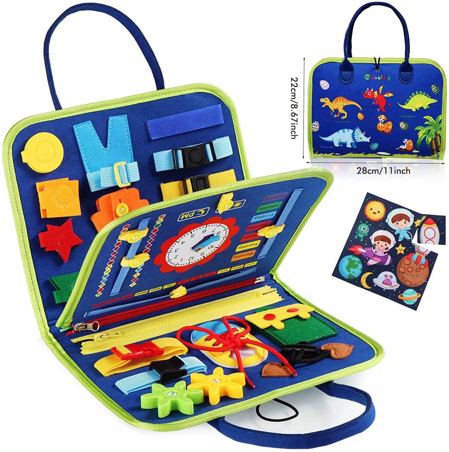 Sensory Tactile Mat Developmental Education Toy Montessori Busy Board Life Skills Fine Motor Learning Activities Toys for Kids