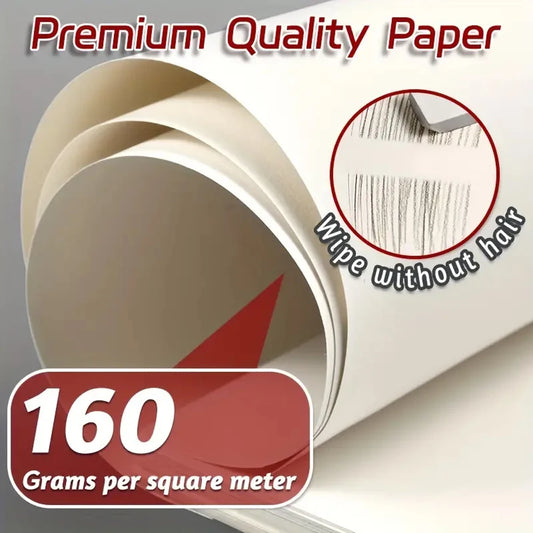 Sketch Paper Pad – 25 Sheets 160gsm in A4, A3, 8K & 16K for Drawing