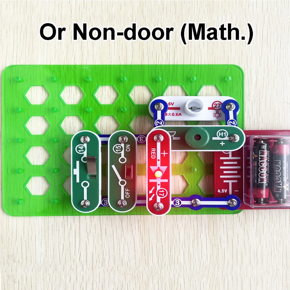 New Science Experiments Kits Circuits Electronic For Kids 30 Piece Circuito Electrico niños For Children STEM Toys Science Kits