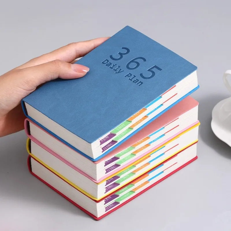 1pcs 2026 A6 Daily Schedule Planner Work Efficiency Time Management Notebook Daily Plan Organizer for Daily & Work Arrangement