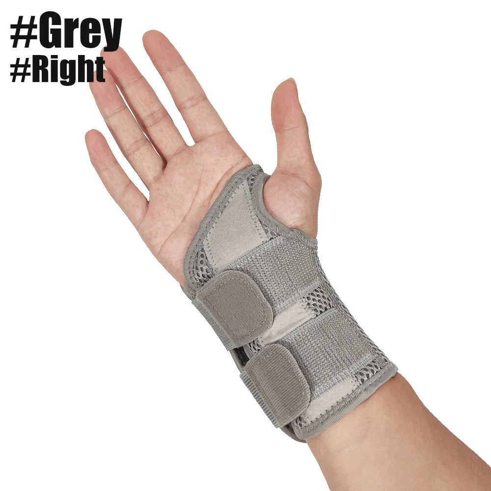 1pcs Wrist Brace for Carpal Tunnel Support Brace with Splints Hand Support for Arthritis Tendonitis Sprain Injuries Wrist Pain