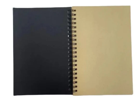 Vintage Kraft Paper  Blank Graffiti Inner Page Notebook Art Students Sketch Book Office Memo Children Graffiti School Stationery