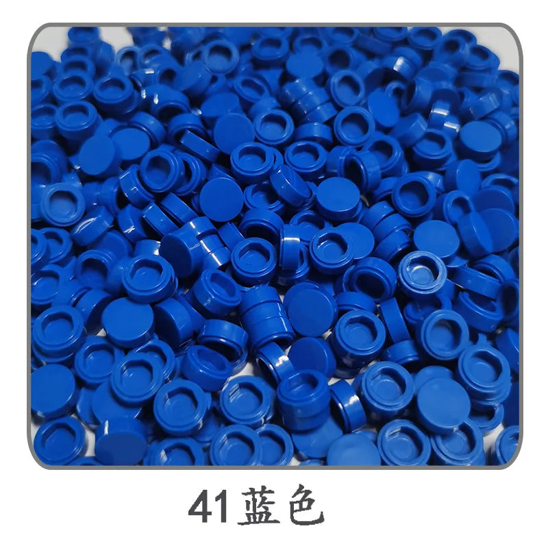500pcs 1x1 Round  98138 Pixel Art Remix Building Block Toy Mosaic Drawing Series