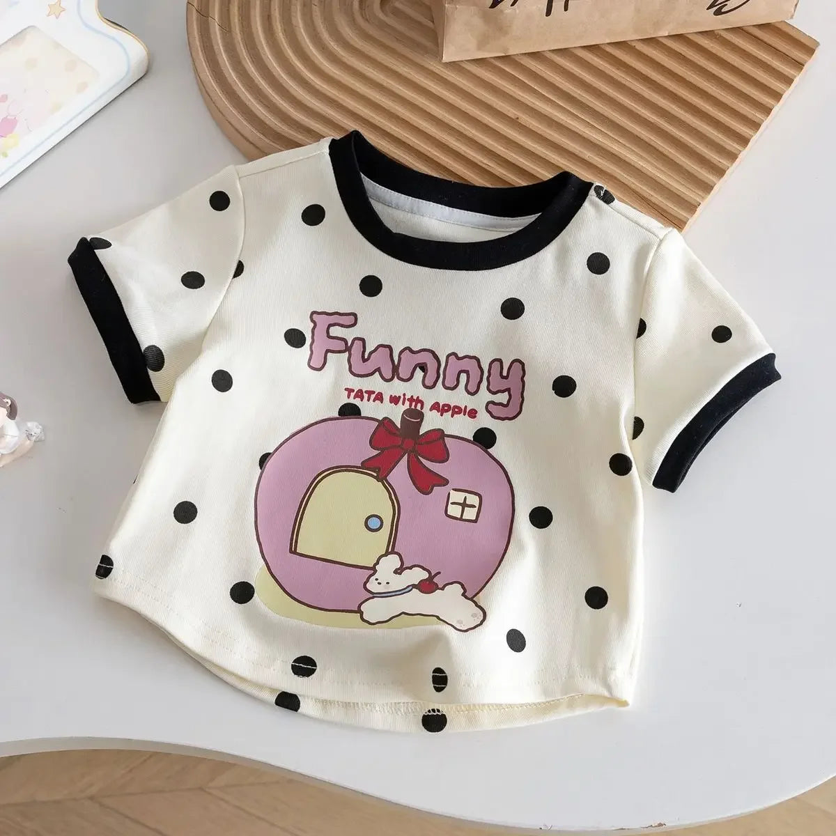 2026 Summer Children's Clothing T-Shirt Kids Clothes Boys Girls Summer Cartoon Tops Short Sleeve Clothes
