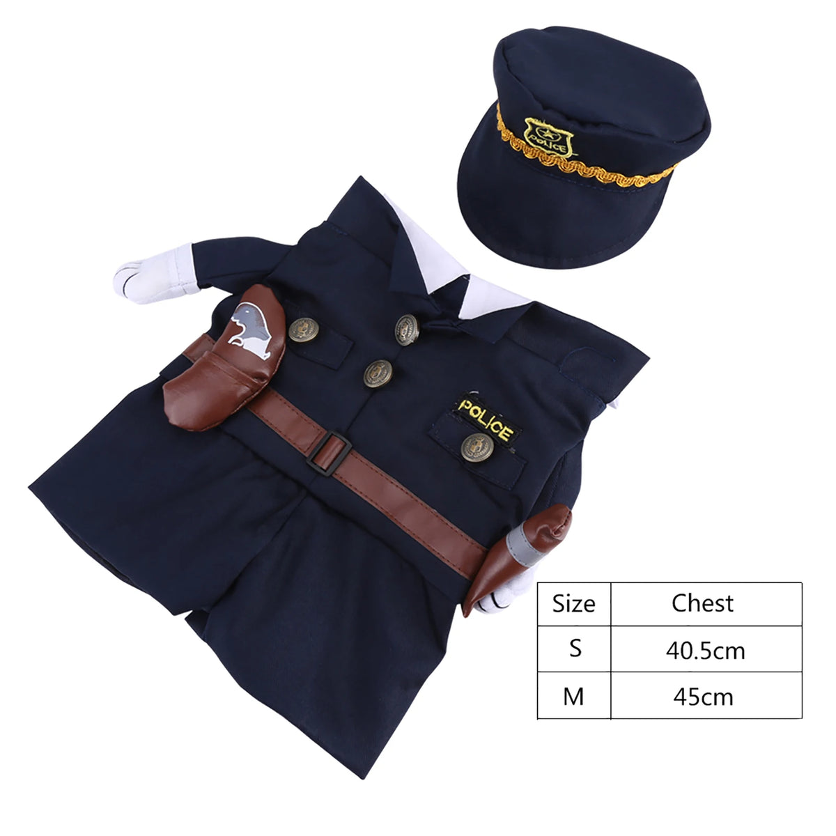 Standing Up Pet Costume – Funny Halloween Outfit for Cats & Dogs, S–M