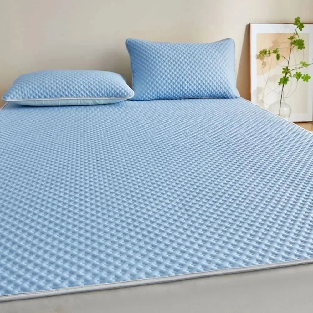 Single Queen King Cooling Mattress Topper Summer Mattress Pad for Hot Sleepers and Night Sweats Instant Cooling Mattress Cover
