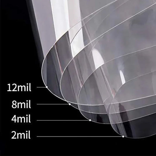 Explosion-proof Window Film Clear Security and Safety Scratch Resistant Tranparent Film Window Glass Protection Sticker for Home