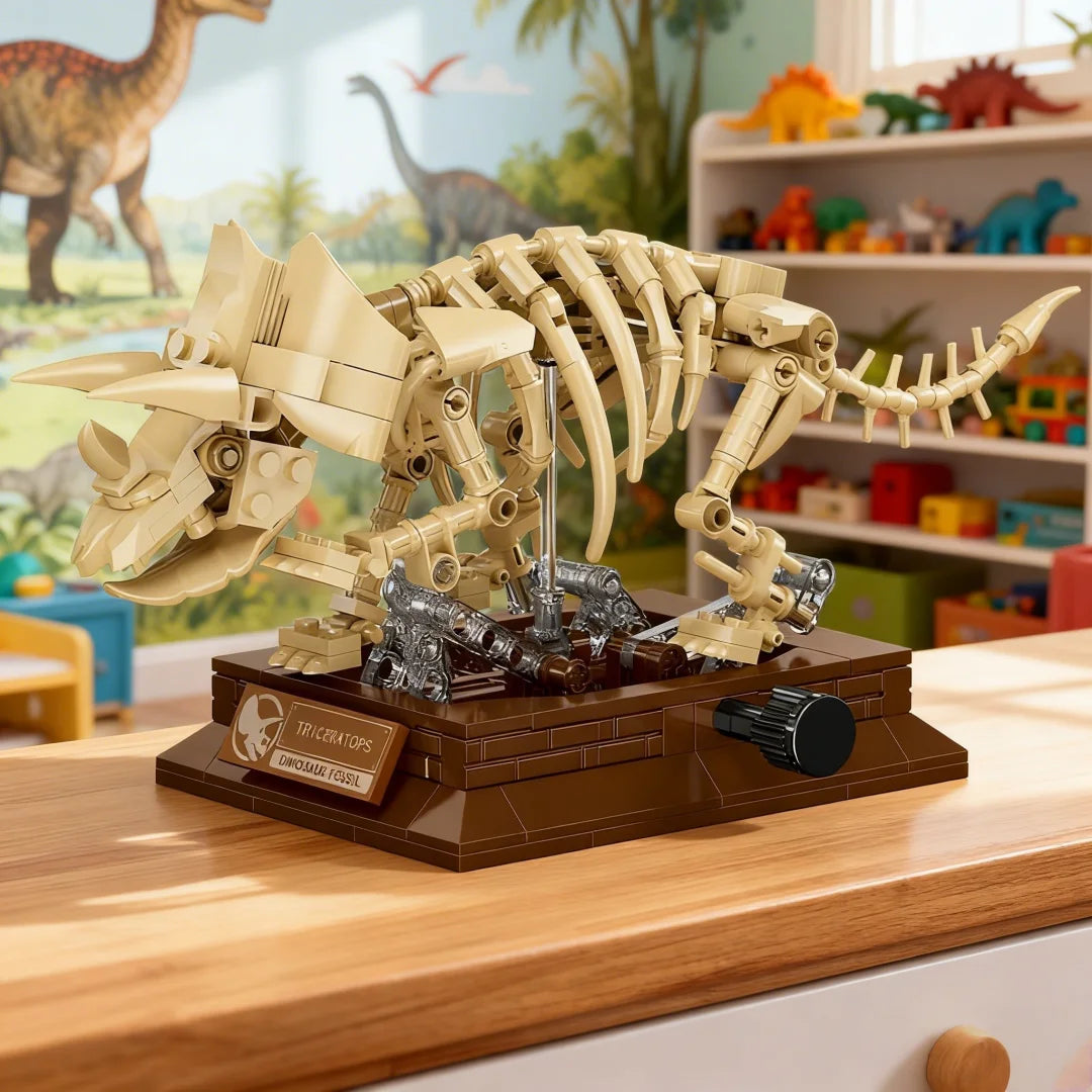 KNEW BUILT Pterosaur Dinosaur Fossil Building Block Toy-Gift for Collector,Educational STEM Toy & Home Decor,Boys' Birthday Gift