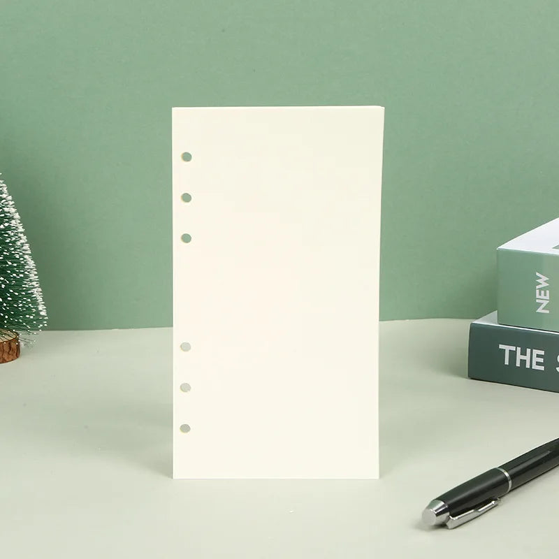 A5 A6 A7 Loose Leaf Notebook Refill Spiral Binder Inner Page Weekly Monthly To Do Line Dot Grid Inside Paper Stationery