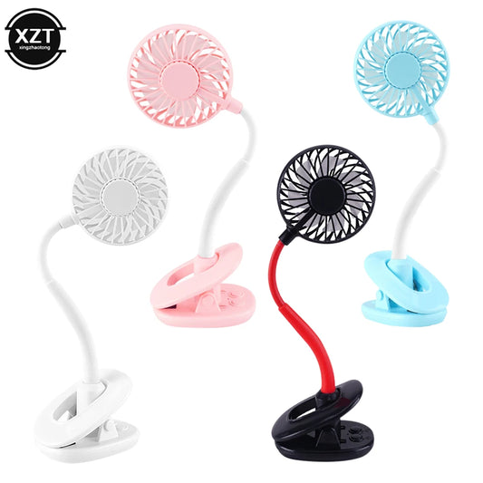 New Bendable Fan Car Seat Clip Fan Aroma Diffuser Mini Usb Charging Small Fan Mute Desktop Fan Baby Stroller Summer Cooling Fans