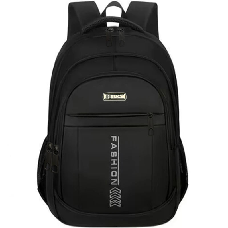 Spring new backpack male leisure business travel backpack Large capacity junior high school bag female computer men's bag