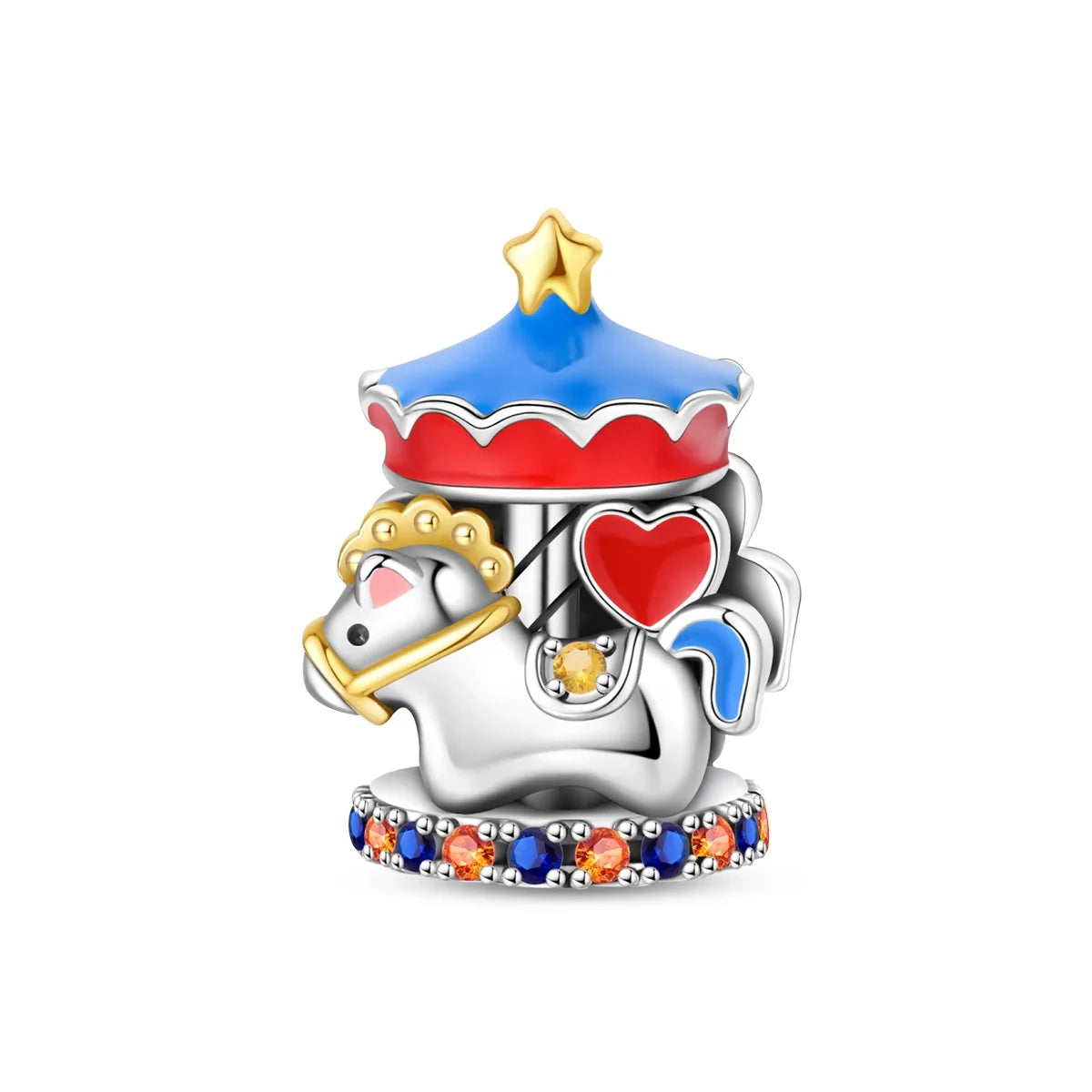 925 Silver elephant lion rhinoceros dinosaur Animal Charms Beads Fit 4MM hole diamet Bracelets Fine DIY Christmas Jewelry Gifts