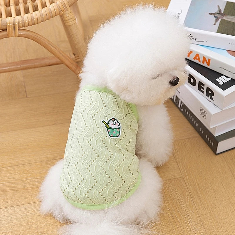 Suspender Vest for Small Dogs Puppy Summer Clothes Dog Cooling Vest Chihuahua Clothing Dog Costume Outfit Pet Cat Dog T Shirt