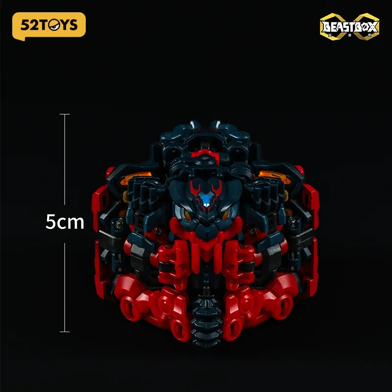 52TOYS Infinitybox Series IB-08 Xuanwu Deformation Robot, Converting in Mecha and Cube, Action Figure, Collectible Gift
